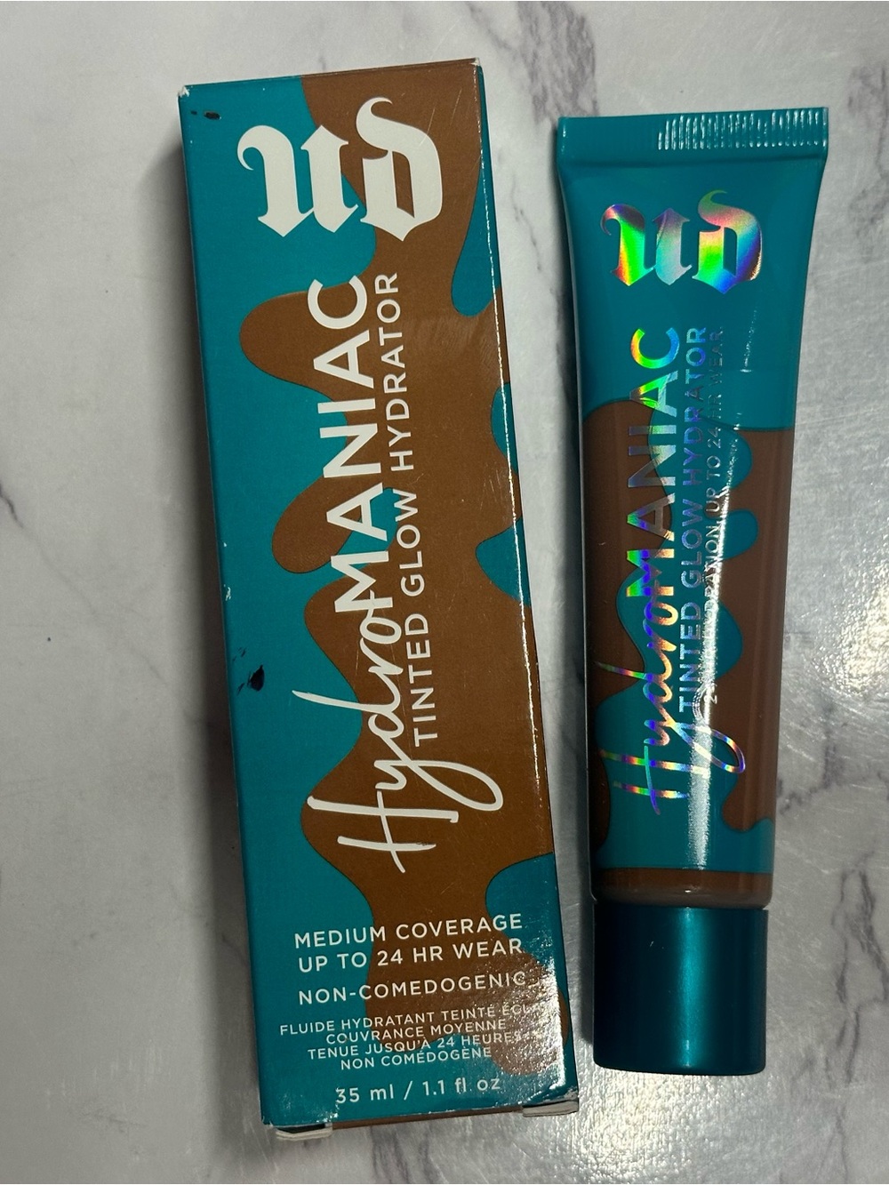 Urban Decay Hydromaniac Tinted Glow Hydrator - Teal & Brown
